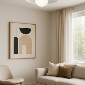 Olivia 1LT Flush Mount