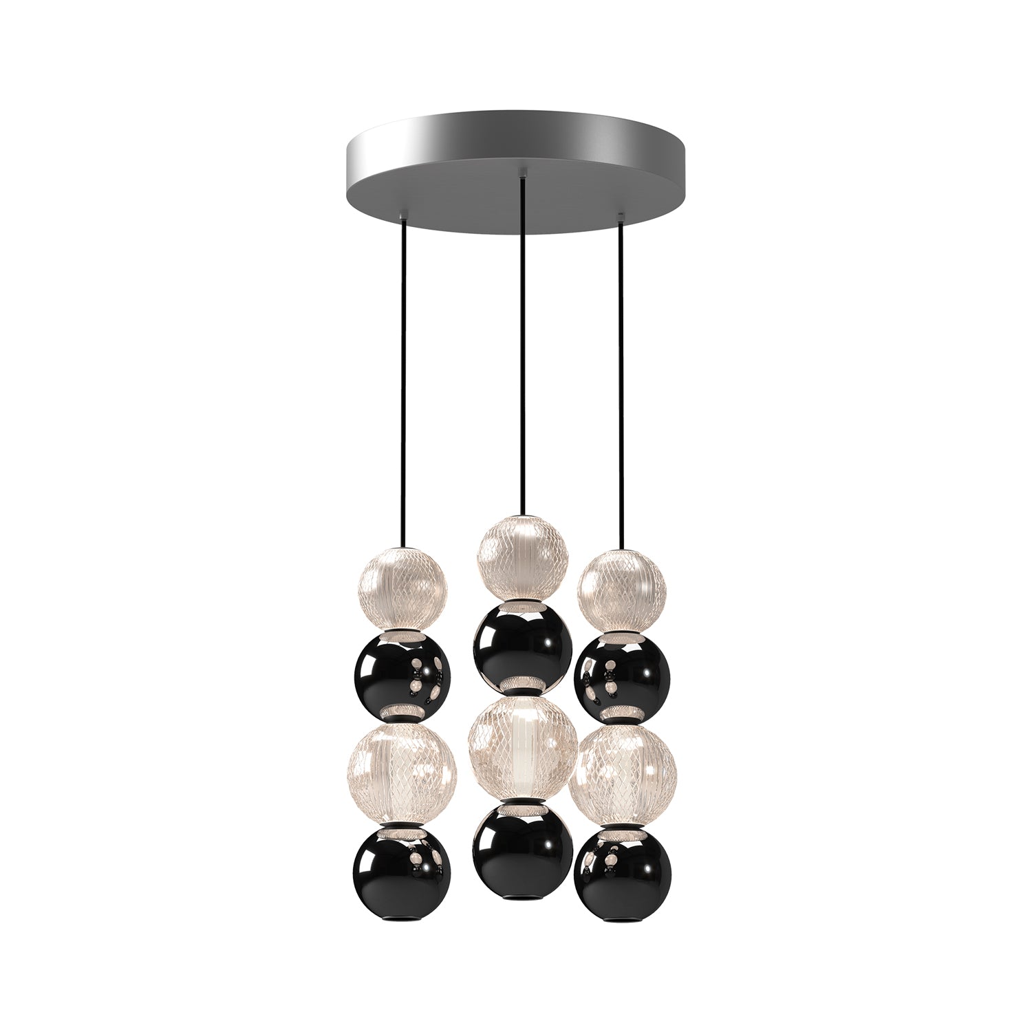 Onyx 3 Head LED Multi Pendant