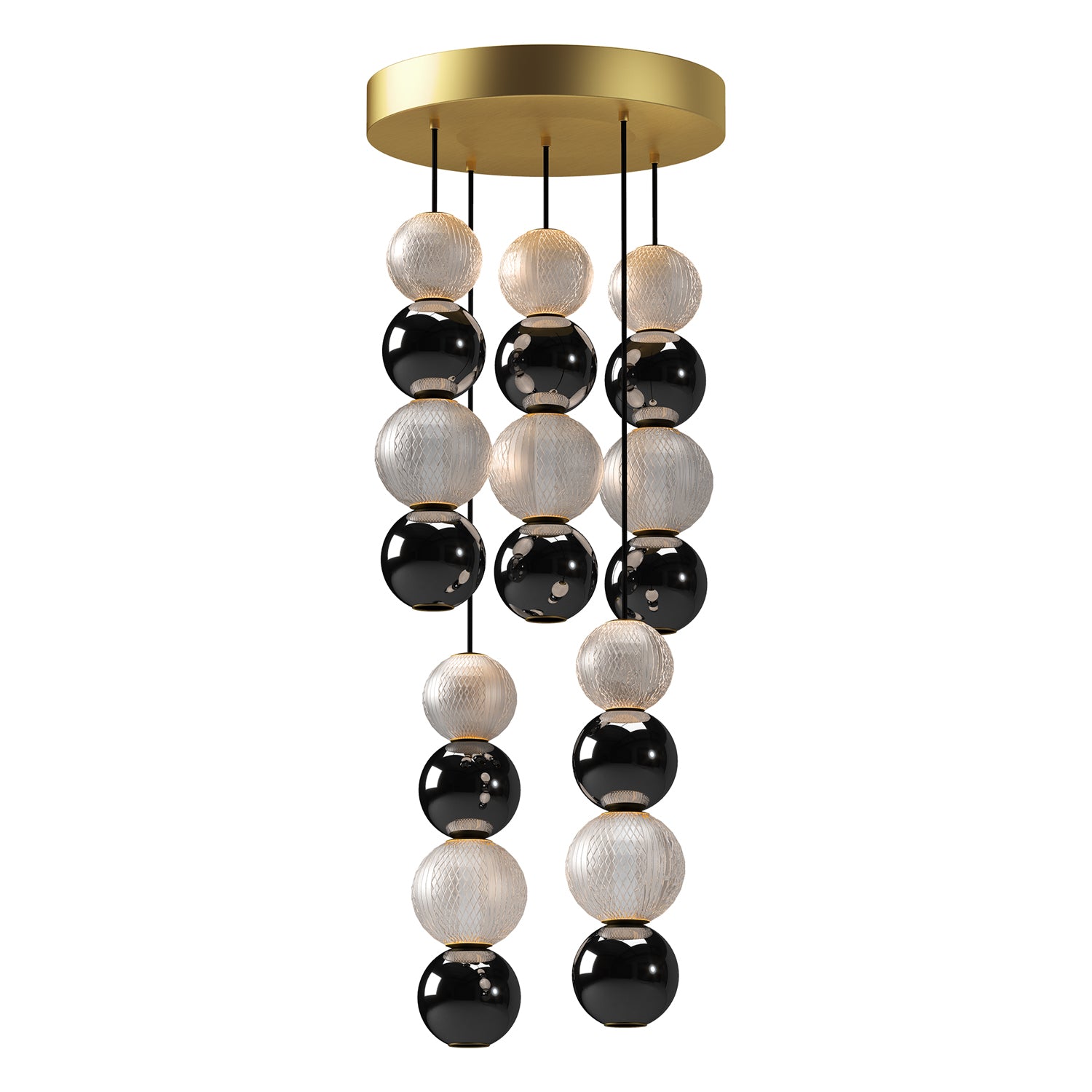 Onyx 5 Head LED Multi Pendant