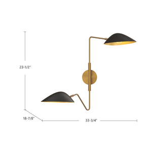 Oscar Wall/Vanity Light