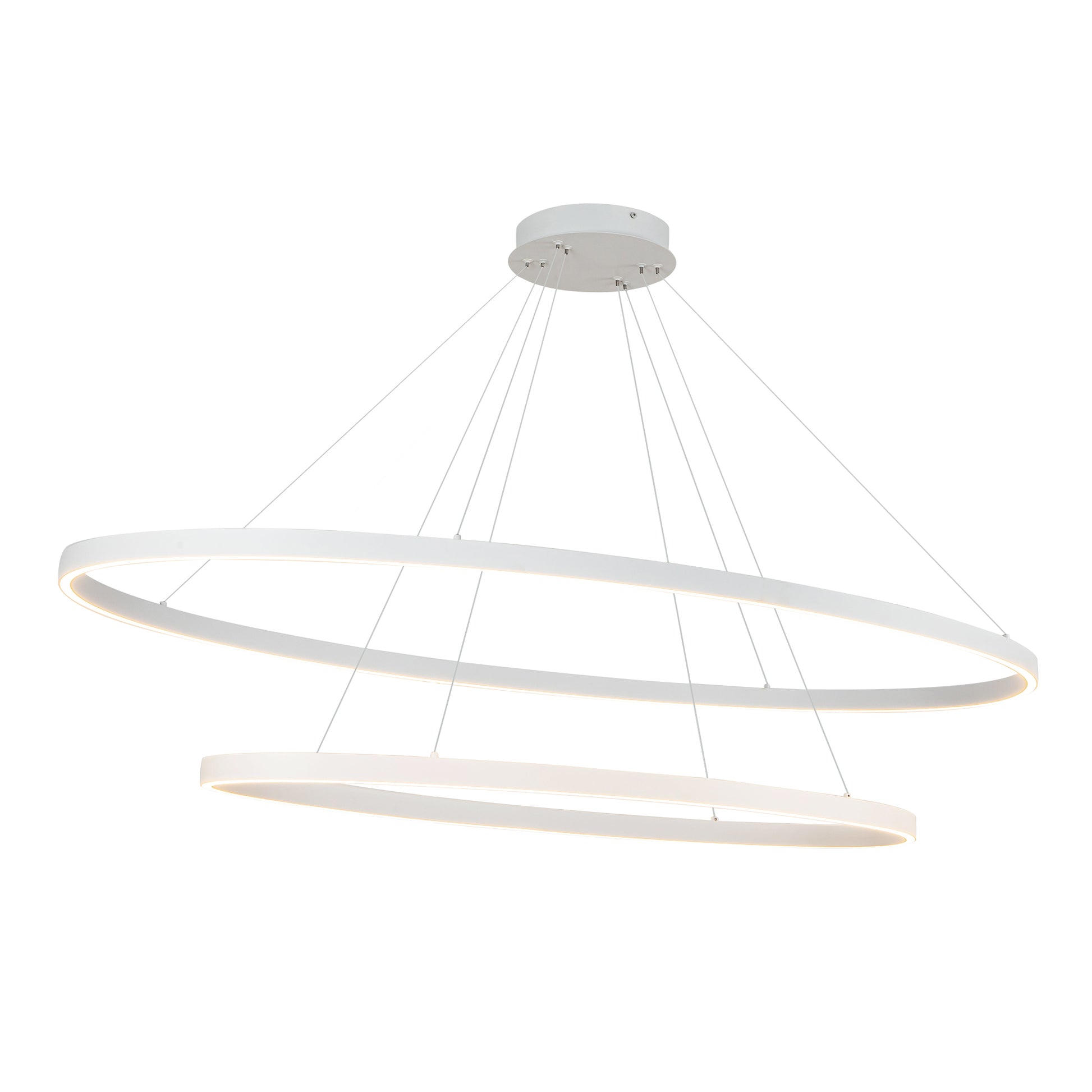 Ovale Chandelier