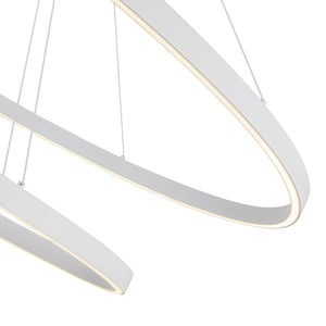 Ovale Chandelier