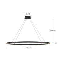 Ovale Linear Pendant