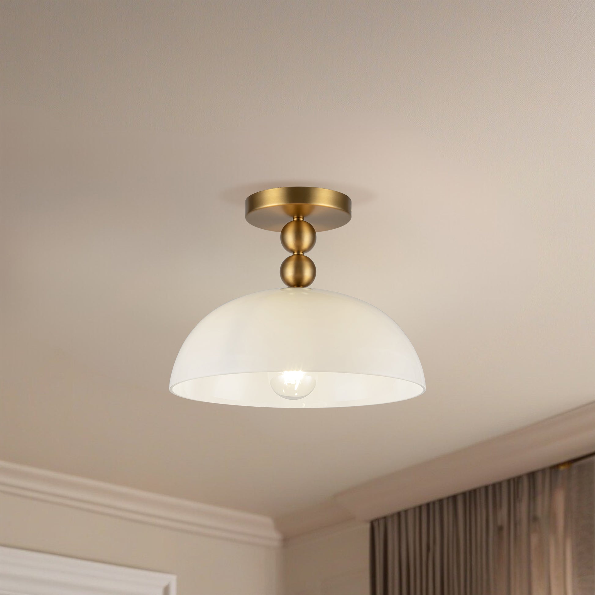 Paisley Semi-Flush Mount
