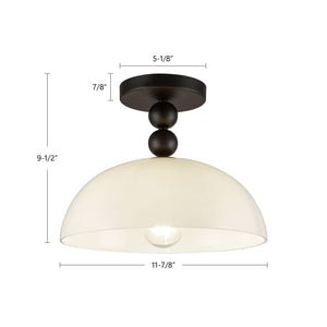Paisley Semi-Flush Mount