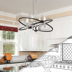Paloma 4LT Chandelier