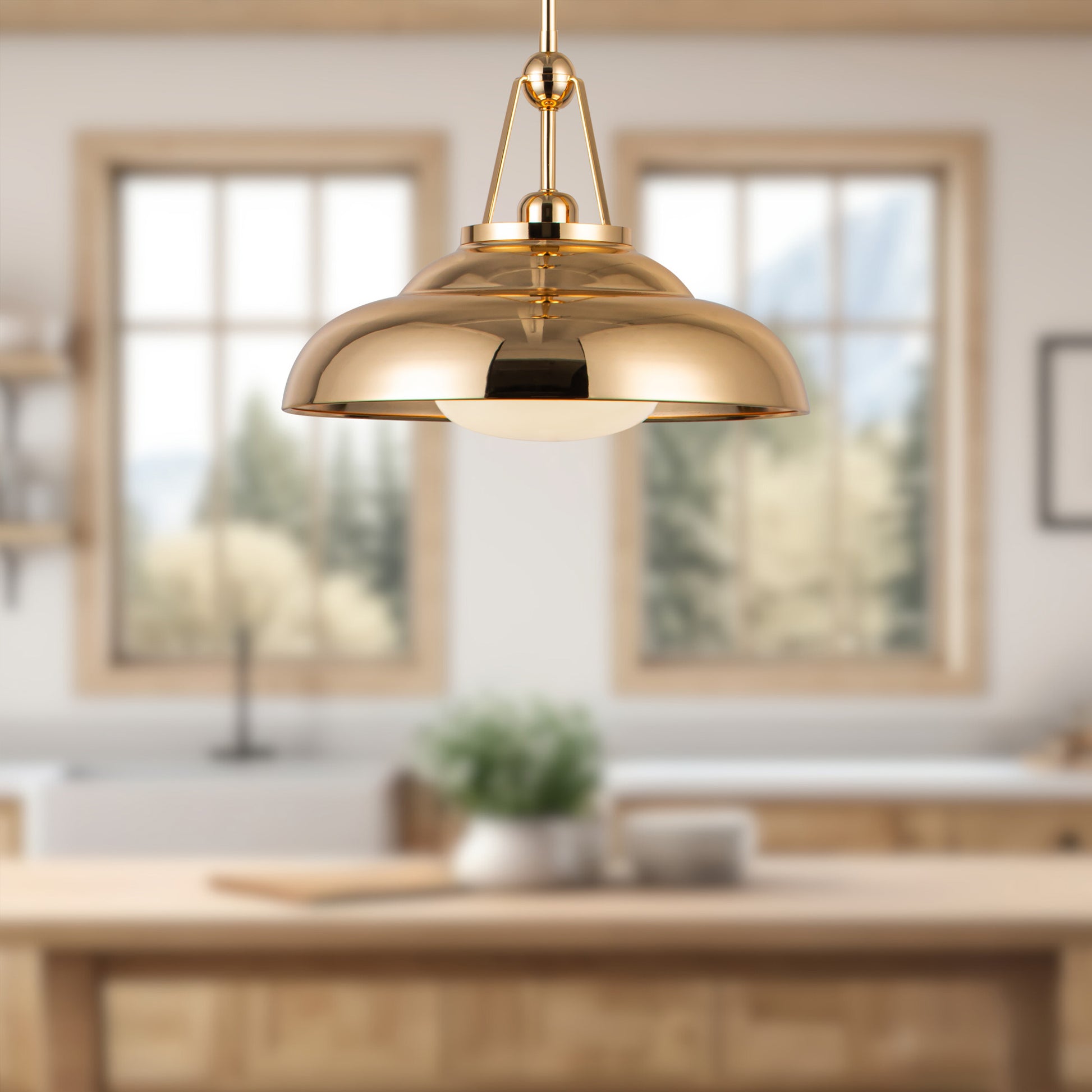 Palmetto 14-in Pendant