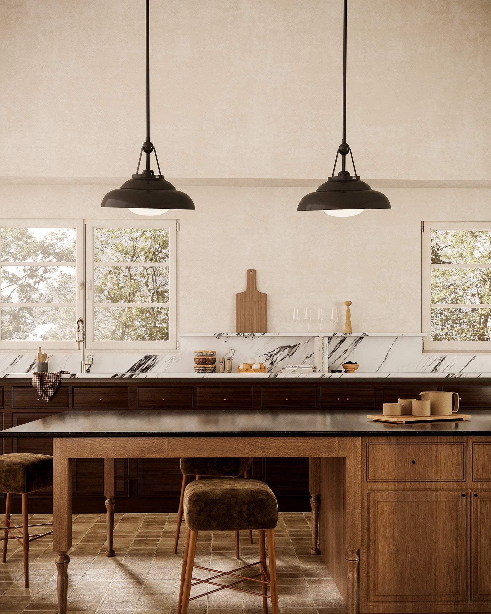 Palmetto 14-in Pendant