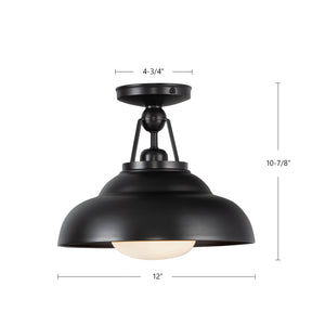 Palmetto Semi-Flush Mount