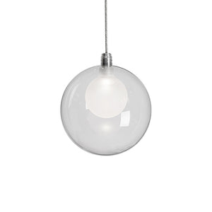 Bolla 6-in Chrome LED Pendant