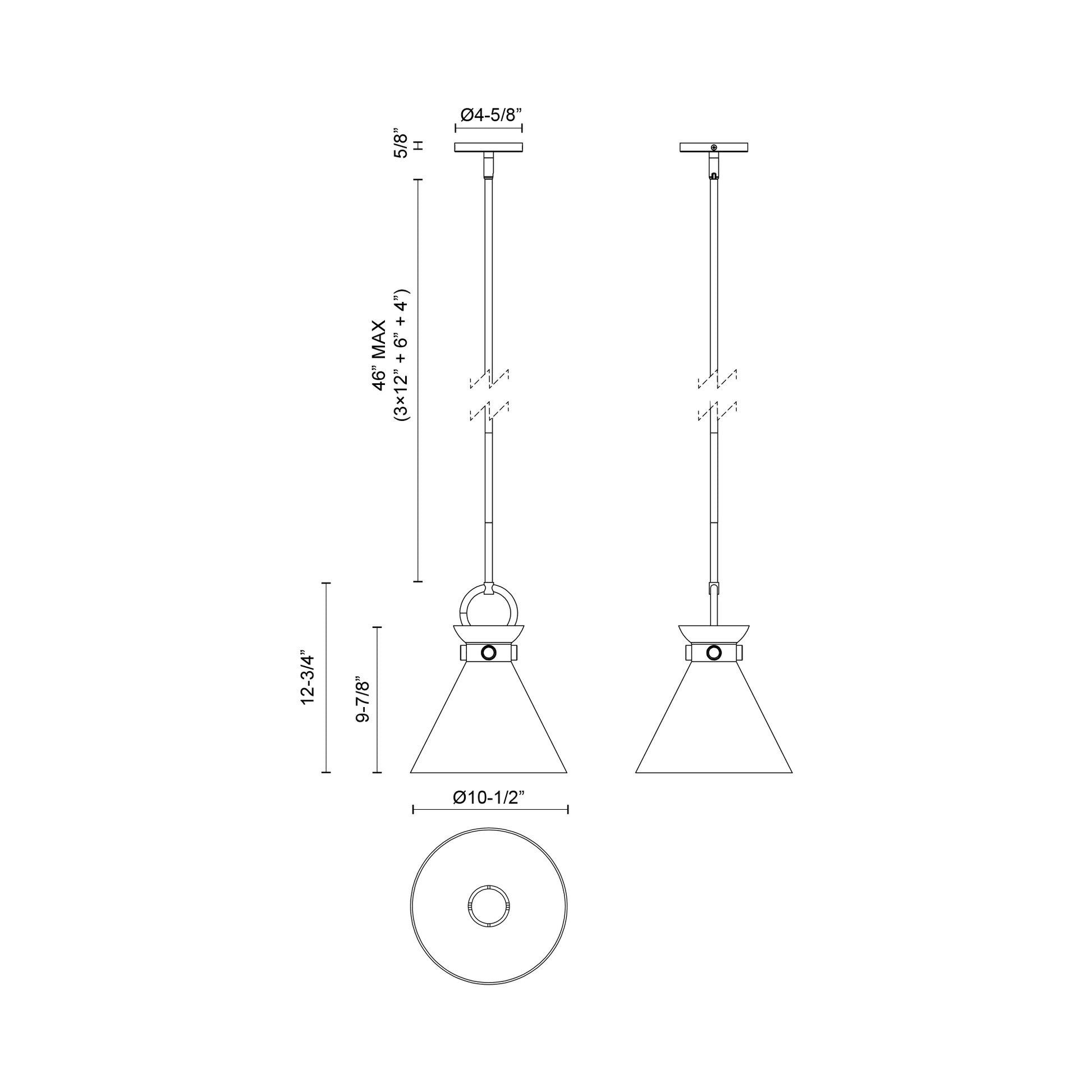 Emerson 11-in Pendant