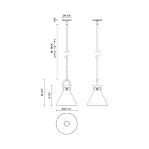 Emerson 11-in Pendant