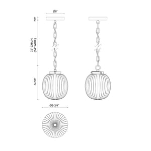 Cherise Pendant