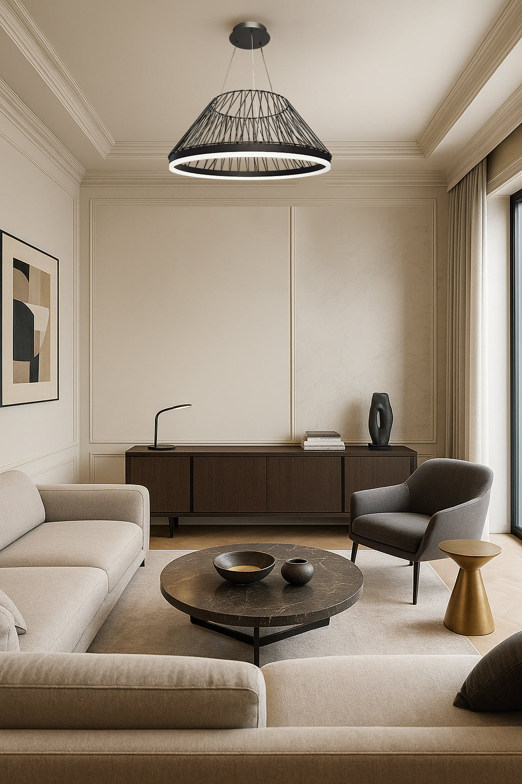 Philomene 30W 5CCT Pendant