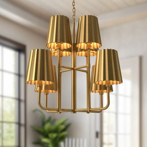 Plisse Chandelier