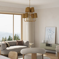 Plisse Chandelier