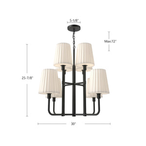Plisse Chandelier