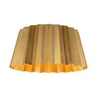 Plisse Flush Mount