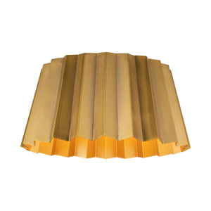 Plisse Flush Mount