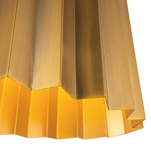 Plisse Flush Mount