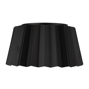 Plisse Flush Mount