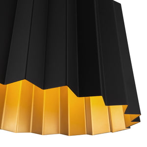 Plisse Flush Mount