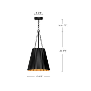 Plisse Pendant