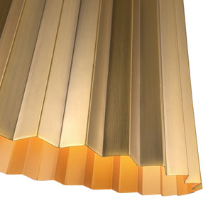 Plisse 16-in Pendant