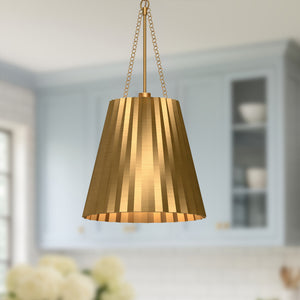 Plisse Pendant