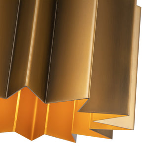 Plisse 12-in Pendant