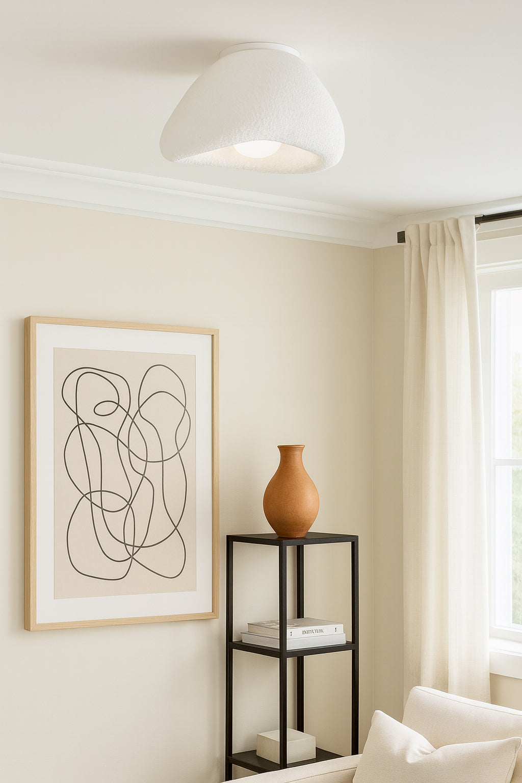 Pilar 1LT Flush Mount