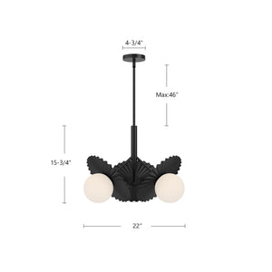 Plume Chandelier