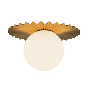 Plume 14-in Flush Mount
