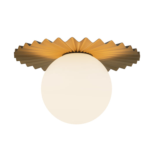 Plume 14-in Flush Mount
