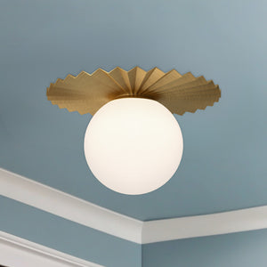 Plume 14-in Flush Mount