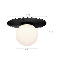 Plume Flush Mount