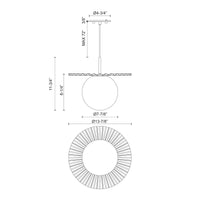 Plume Pendant