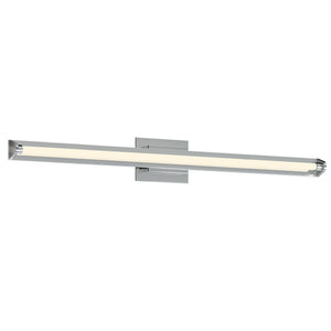Plymouth 37-in Chrome LED Vanity