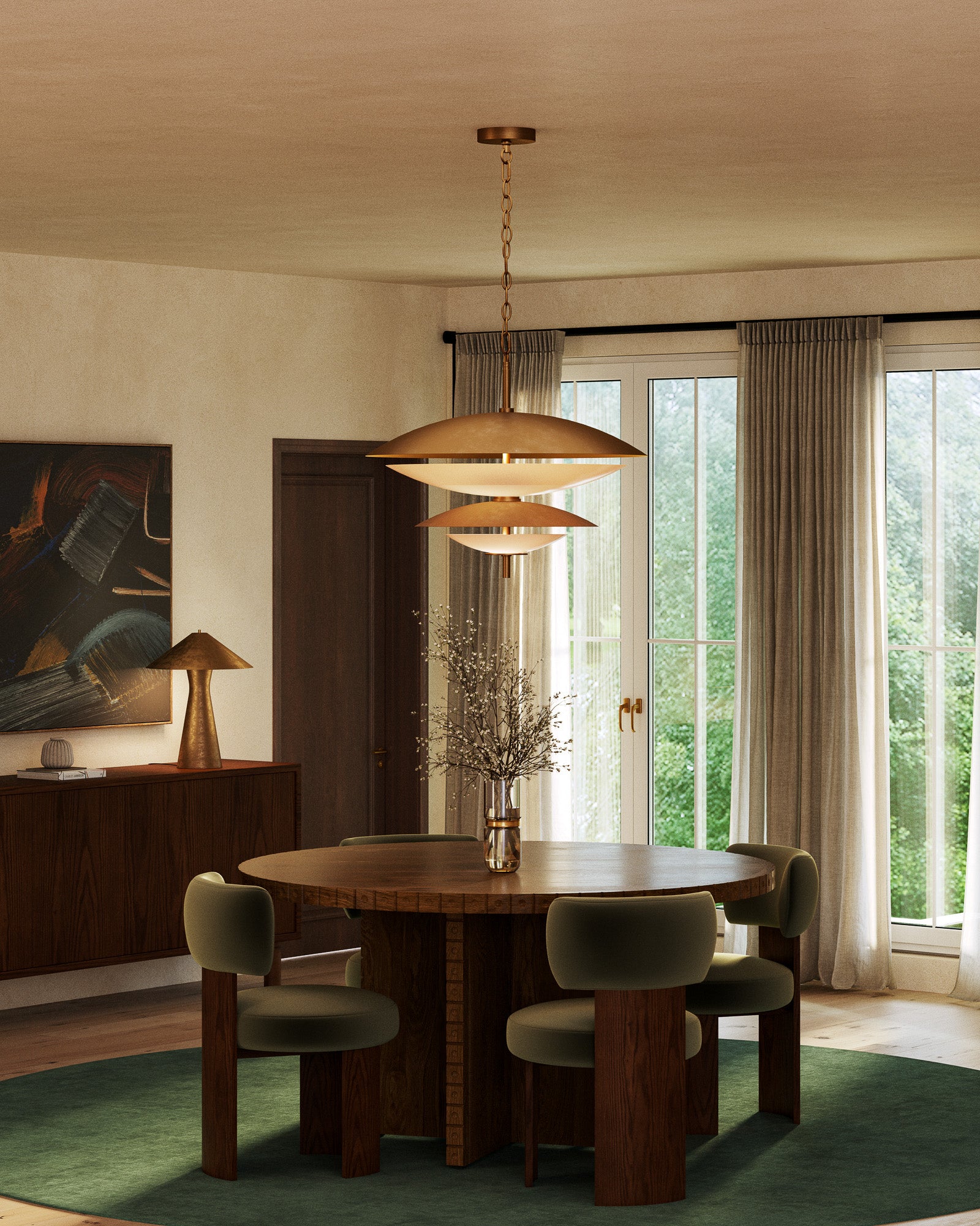 Prescott 24-in LED Chandelier