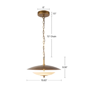 Prescott 16-in LED Pendant