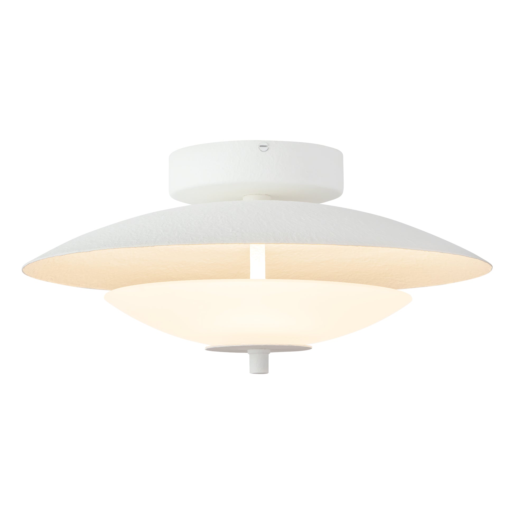 Prescott 16-in LED Semi-Flush Mount