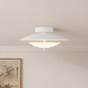 Prescott 16-in LED Semi-Flush Mount