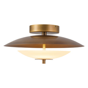 Prescott 16-in LED Semi-Flush Mount