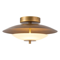 Prescott 16-in LED Semi-Flush Mount
