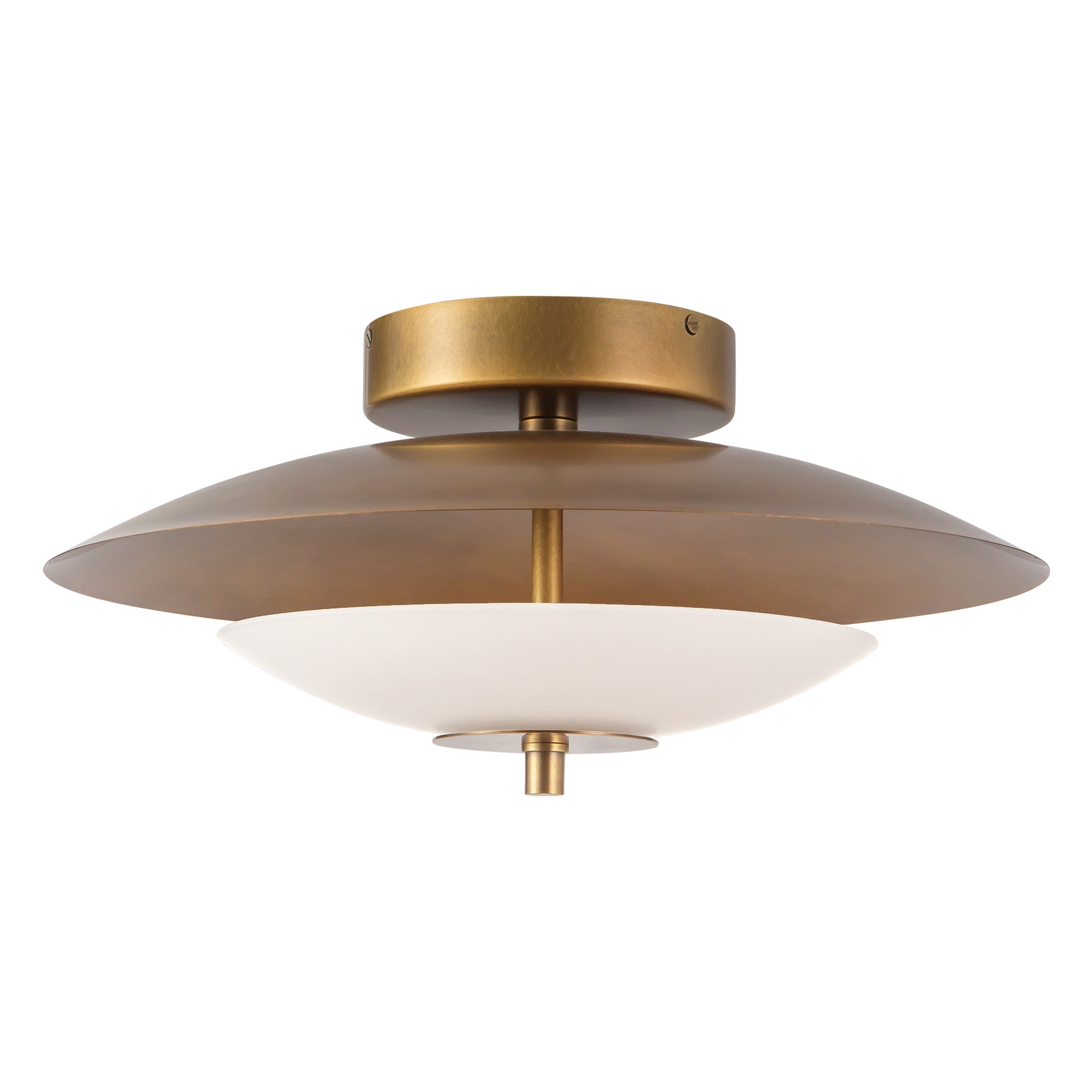 Prescott 16-in LED Semi-Flush Mount