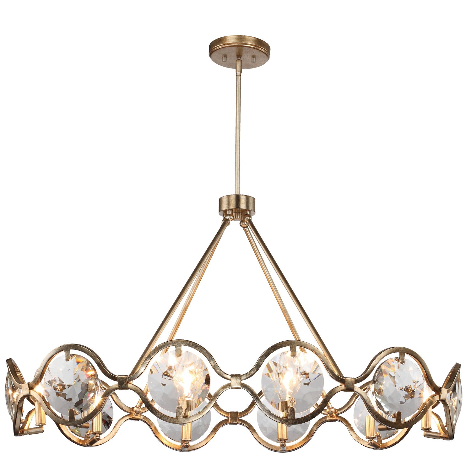 Quincy 40'' Linear Chandelier