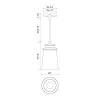 Quincy Exterior Pendant