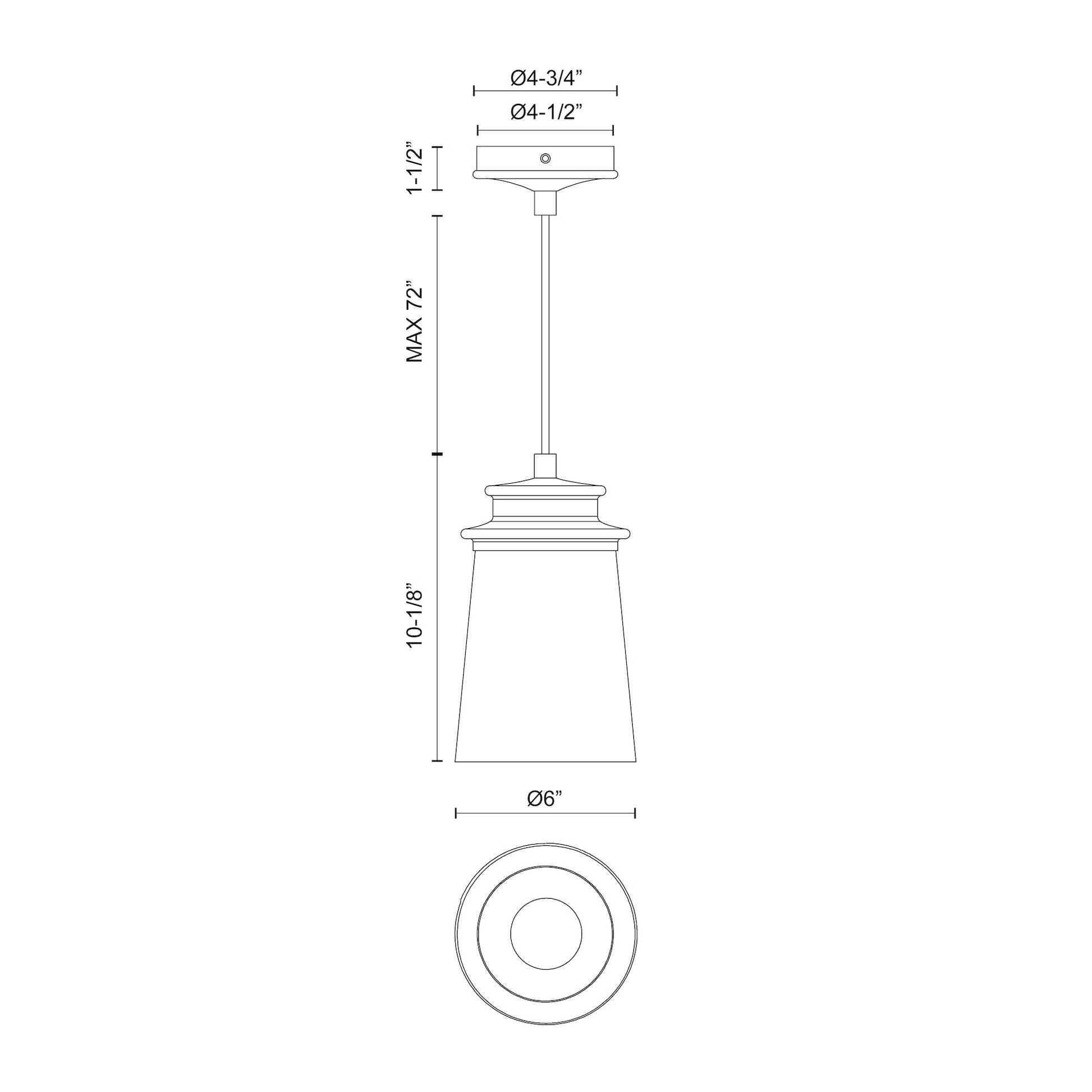 Quincy 6-in Clear Bubble Glass/Textured Black 1 Light Exterior Pendant