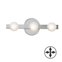 Raleigh 3LT Vanity Wall Sconce