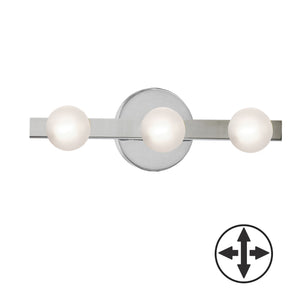 Raleigh 3LT Vanity Wall Sconce
